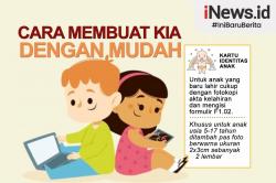 Infografis Cara Membuat Kartu Identitas Anak dengan Mudah