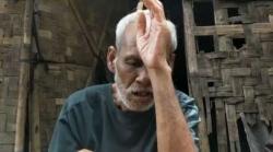 Kakek di Kebumen Ini Tinggal Sebatang Kara di Gubuk Reyot  