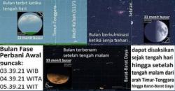 Fase Bulan Perbani Awal hingga Apoge Mars, Fenomena Astronomi yang Terjadi di Pekan Ketiga September