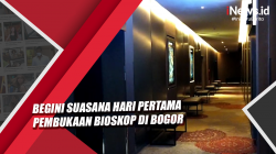 Video Begini Suasana Hari Pertama Pembukaan Bioskop di Bogor