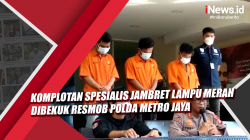 Video Komplotan Spesialis Jambret Lampu Merah Dibekuk Resmob Polda Metro Jaya