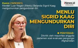 Infografis Menlu Belanda Mundur Setelah Dikritik soal Penanganan Pengungsi Afghanistan