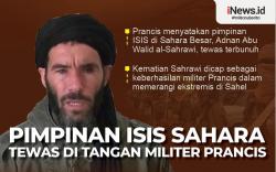 Infografis Pemimpin ISIS Sahel Afrika Sahrawi Terbunuh