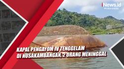 Video Kapal Pengayom IV Tenggelam di Nusakambangan, 2 Orang Meninggal