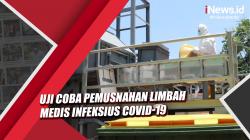 Video Dinas Lingkungan Hidup Jakbar Uji Coba Pemusnahan Limbah Medis Infeksius Covid-19