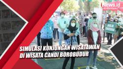 Video Pengelola Taman Wisata Candi Borobudur Gelar Simulasi Kunjungan Wisatawan