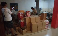 Polisi dan Ormas Islam Gerebek Gudang Miras di Cikole Kota Sukabumi