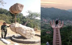 Keren, Tanah Carik Desa Cibenda KBB Disulap Jadi Spot Foto Instagramable