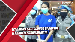 Video Terdakwa Sate Sianida di Bantul Terancam Hukuman Mati