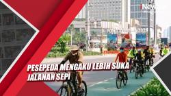 Video Pesepeda di Jalan MH Thamrin Mengaku Lebih Suka Jalanan Sepi