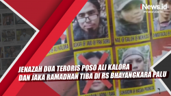 Video Jenazah Dua Teroris Poso Ali Kalora dan Jaka Ramadhan Tiba di RS Bhayangkara Palu