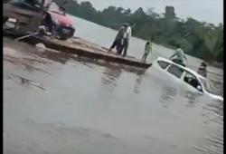 Minibus Angkut 8 Orang Tenggelam di Sungai Pohara, Polisi: Mobil Diduga Rem Blong