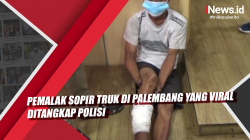 Video Pemalak Sopir Truk di Palembang yang Viral Ditangkap Polisi