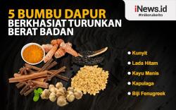 5 Bumbu Dapur Berkhasiat Turunkan Berat Badan