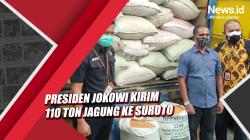 Video Presiden Jokowi Kirim 110 Ton Jagung kepada Peternak Ayam di Blitar