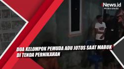 Video Dua Kelompok Pemuda Adu Jotos saat Mabuk dalam Tenda Pernikahan di Palopo