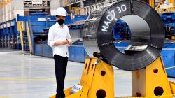 Presiden Jokowi Resmikan Pabrik Baja Pertama yang Hasilkan Kualitas Premium