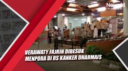 Video Verawaty Fajrin Dibesuk Menpora di RS Kanker Dharmais