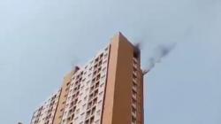 Kebakaran Rusunami Kemayoran Diduga karena Korsleting Listrik