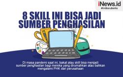 Infografis 8 Skill Ini Bisa Jadi Sumber Penghasilan
