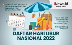 Infografis Daftar Hari Libur Nasional 2022