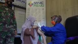 MNC Peduli Gelar Vaksinasi Covid-19 di Desa Cipanas Cianjur, Warga Sambut Antusias<