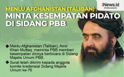 Infografis Menlu Afghanistan Minta Kesempatan Pidato di Sidang PBB