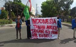 Aksi Demo Hari Tani, Mahasiswa Soroti Mahalnya Harga Pupuk<