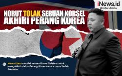 Infografis Korut Tolak Seruan Korsel Akhiri Perang Korea