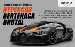 Infografis Buggati Luncurkan Hypercar Chiron Edisi Khusus Super Sport 300+