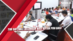 Video Tim Softball Keluhkan Nasi Kotak Pon Basi