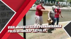 Video Viral Manusia Silver Purnawirawan Polisi Ditangkap Satpol PP di Semarang