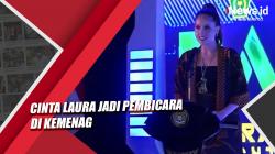 Video Cinta Laura Jadi Pembicara di Kemenag, Pertanyakan Konflik Beragama di Indonesia
