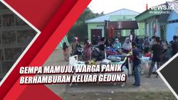 Video Gempa Mamuju, Warga Panik Berhamburan ke Luar Gedung