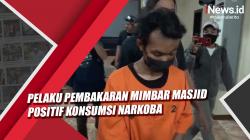 Video Pelaku Pembakaran Mimbar Masjid Raya Makassar Positif Konsumsi Narkoba