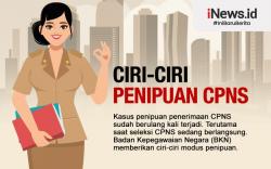 Infografis Ciri-Ciri Penipuan CPNS