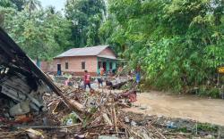 Usai Hujan Deras, Banjir Bandang Terjang Delapan Kelurahan di Kota Lubuklinggau<