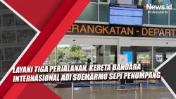 Video Kereta Bandara Internasional Adi Soemarmo Sepi Penumpang Layani Tiga Perjalanan
