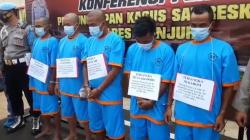 Pascabentrok Ormas di Perbatasan Cianjur-Sukabumi, 5 Tersangka Terancam 12 Tahun Penjara<