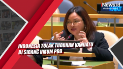 Video Indonesia Tolak Tuduhan Vanuatu di Sidang Umum PBB