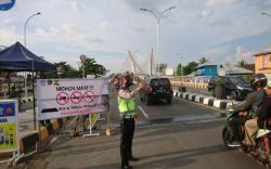 Jembatan Sei Alalak Belum Boleh Dilintasi Truk selama Masa Uji Coba