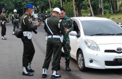 Polisi Militer Periksa Kendaraan Prajurit dan PNS di Makodam IV/Diponegoro, Ada Apa?