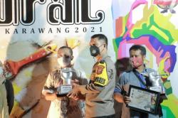 Festival Mural Goyang Karawang 2021 Banjir Peserta, Kapolres: Mereka Butuh Tempat Berekspresi
