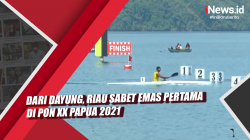 Video Dari Dayung, Riau Sabet Emas Pertama di PON XX Papua 2021