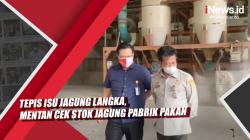 Video Tepis Isu Jagung Langka, Mentan Cek Stok Jagung Pabrik Pakan