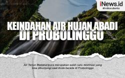 Infografis Keindahan Air Hujan Abadi di Probolinggo