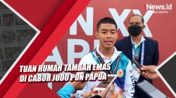 Video Tuan Rumah Tambah Emas di Cabor Judo PON Papua