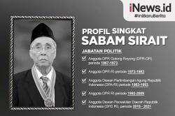Infografis Profil Sabam Sirait 