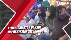 Video Puskesmas Situbondo Kehabisan Stok Vaksin hingga Terjadi Antrean