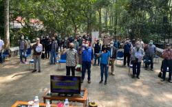 BNN Kota Bandung Gelar Workshop dengan 30 Pegiat Antinarkoba di Tahura<